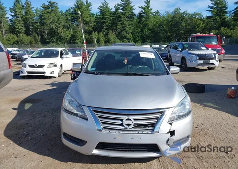 2015 Nissan Sentra Sv из США, поврежденный, VIN 3N1AB7AP9FY263415